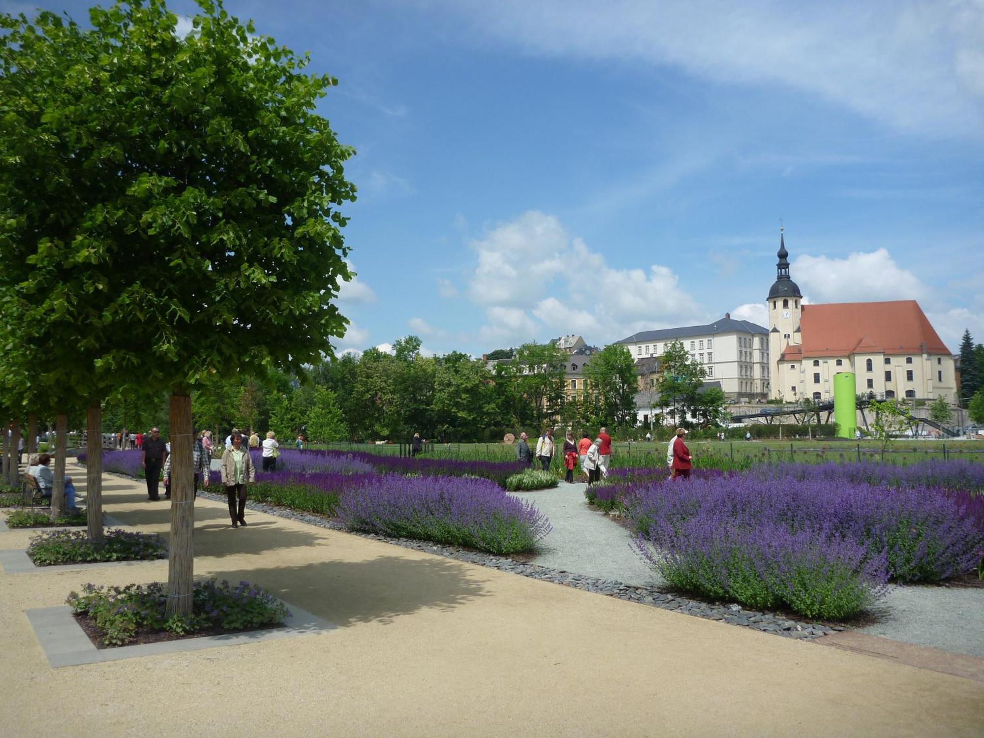 Hotel Am Park Reichenbach im Vogtland Bagian luar foto